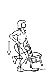 one legged squat